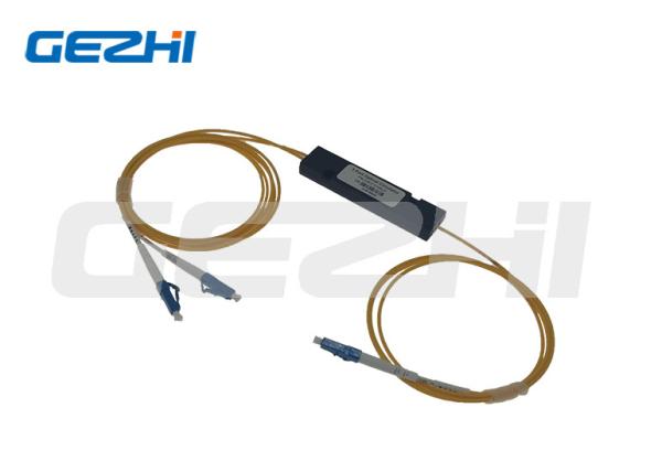 3 Ports Fiber Optical Circulator 1550nm LC UPC Connector ABS Box
