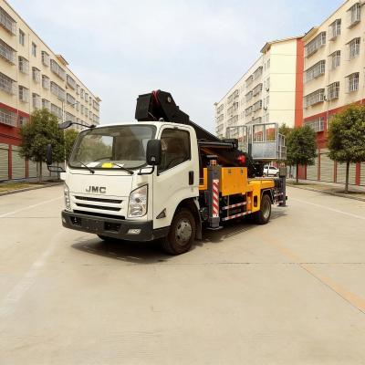 Mobile Aerial Work Truck 20m 22m 24m Telescopic Boom Lift Truck
