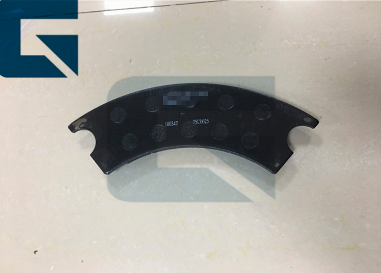 Wheel Loader spare parts High Quality Loader Spare Parts Brake Pad 35C0025