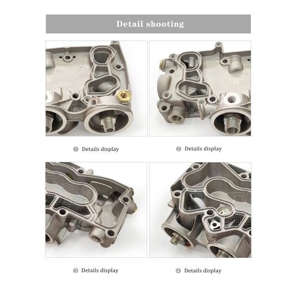 Крышка маслянного охладителя частей двигателя дизеля цены со скидкой 04254556 поставки фабрики для D6E