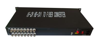 HD-CVI over fiber multiplexer,16-ch HD-CVI video to fiber converter,for 720P/1080P Camera