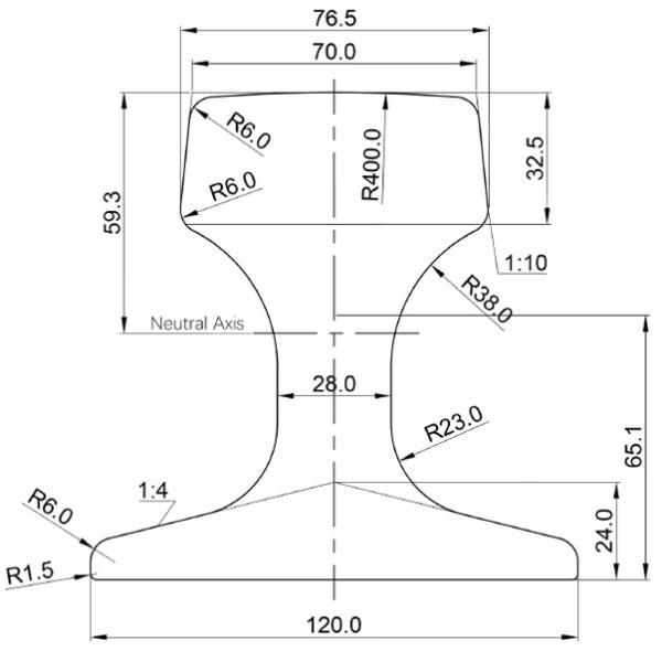 Top-Notch Heat Treated QU70 Crane Steel Rail For Heavy Load Transport