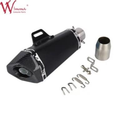 Silenciador de tubos de escape de motocicleta de 51 mm Para melhorar o desempenho do sistema de escape Efeitos sonoros Redução de peso