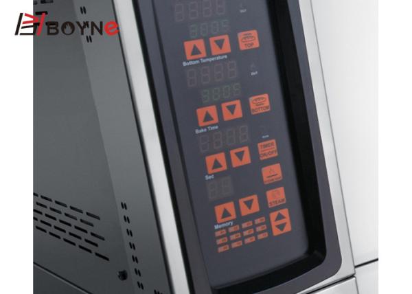 6 plataforma comercial Oven Easy To Clean da padaria das bandejas 16.65KW e lata que coze muito o tempo do onr