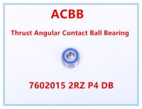 7602015 o DB de B 2RZ P4 empurrou o rolamento de esferas angular do contato