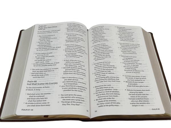 hardcover bible with box，with 10 color overlays