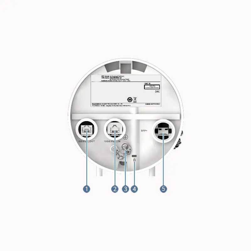 AirEngine 8760R-X1E 02353GSH Wireless Wi-Fi 6 Outdoor Access Point With External Antenna