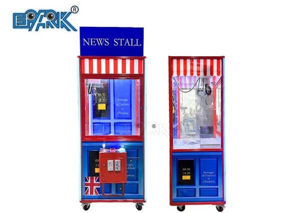 Coin Operated British Style Gift Machine  Crane Grabber Prize Gift Game Machine