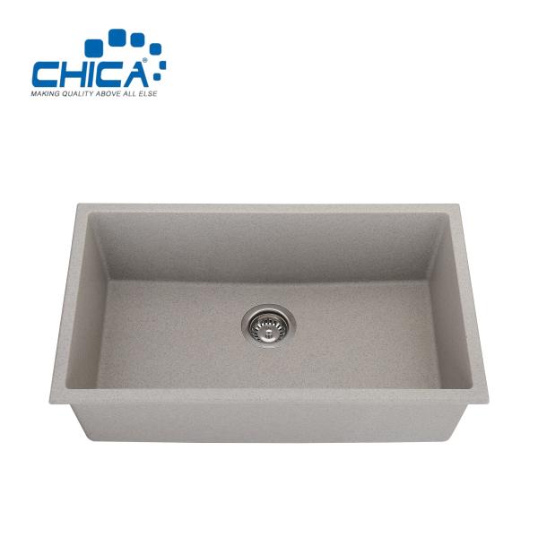 Single Bowl Granite Kitchen Sink Granite Composite Kitchen For House Can Be Customized Kitchen Sink For RV