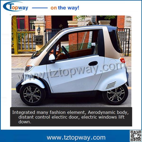 driving speed 55km/h export to Korea four wheel 4kw motor electric vehicle car