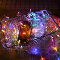 Vacances colorées extérieures de 220V LED de lumières féeriques à télécommande de ficelle