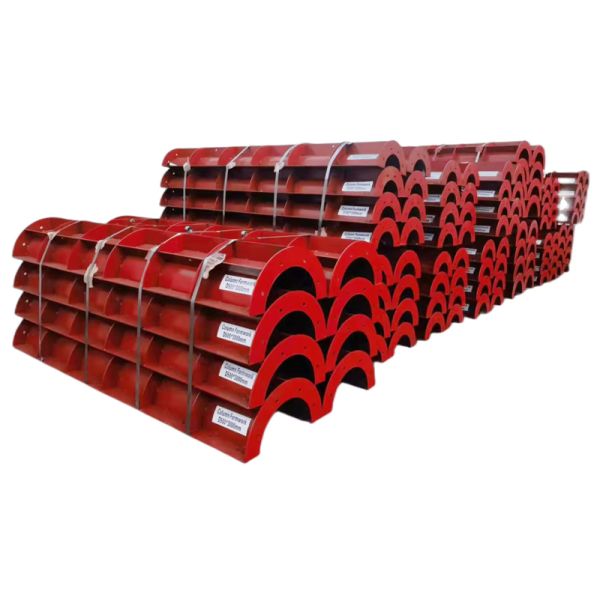 Reusable 300 Times High Corrosion Resistance Round Column Steel Formwork with Customizable Diameter for Concrete Construction