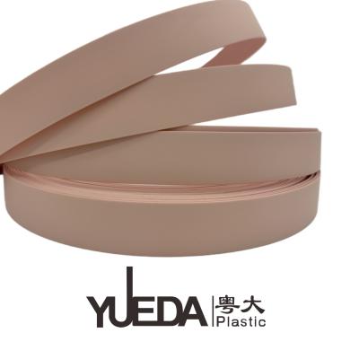 Delicate Pink Plastic Edge Lipping Edging Tape For Cupboards Smooth Touch Exquisite