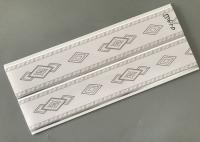 Panneaux de mur blancs de salle de bains de PVC, panneaux de mur en plastique décoratifs d'intérieur