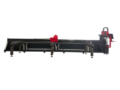 Fiber Laser Pipe Cutting Machine , Metal Pipe Laser Cutting Machine 2000W 3000W
