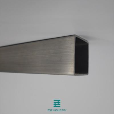 Rust Resistant Steel Railing Square Pipe / Polished Stainless Steel Pipe