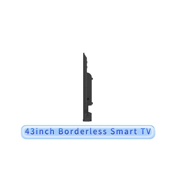43 Borderless Smart TV - OEM/ODM Commercial Display Solution Ultra Slim Bezel Design | 2K UHD A+ Panel | Customizable for Businesses
