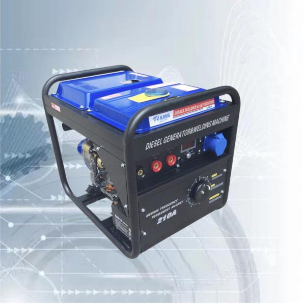 PMG Permanent Magnet Diesel Welding Generators 210A GTAW Electric Start