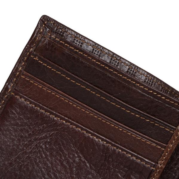 High-grade leather men's fashion casual short paragraph wallet wallet cowhide