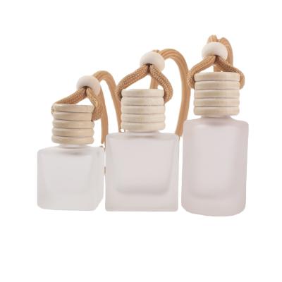 8 ml 10 ml 12 ml Diffuseur de parfum pour voiture glacé Bouteille ronde / carrée avec corde