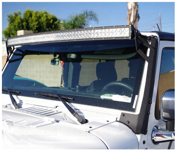 Steel Universal Car 50 Inch Mounting Brackets For Led Light Bar
