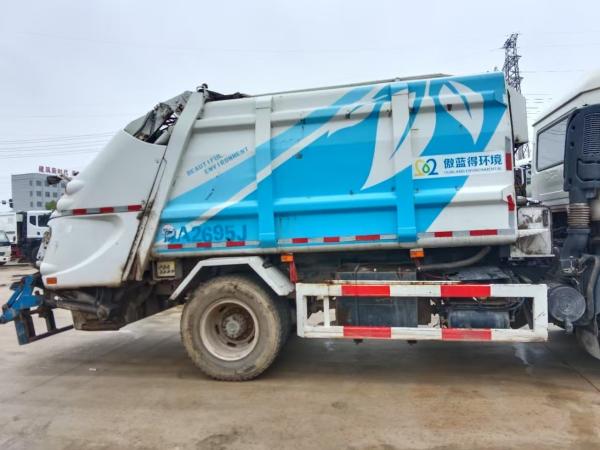 2021 XCMG L009 Dongfeng D9 Used Garbage Truck 14cubic Compressed Garbage Truck