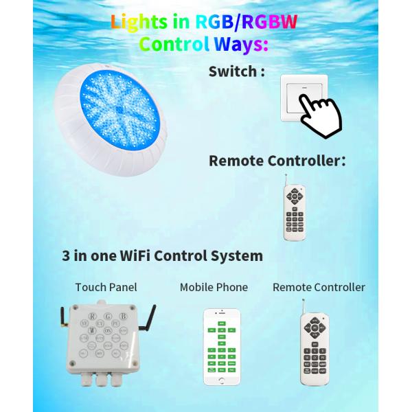 3500lm 35w Rgb привело лампы света бассейна цвета 24v изменяя для бассейна