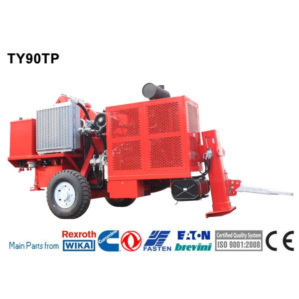 5 km/h 90KN Equipo de transmisión de la línea de transmisión de la tensión del