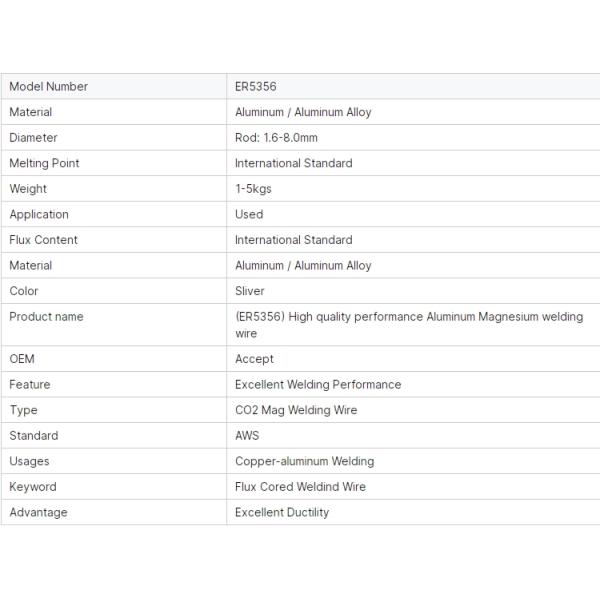 Clean Surface E4043 L109 L209 Aluminum Tig Arc Welding Rod 2.4mm Er4047 Copper Aluminum Flux Cored Welding Rod