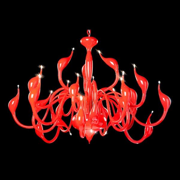 Living room Bedroom Kitchen Indoor Staircase Art Decor Swan Chandelier Lighting(WH-MI-300)