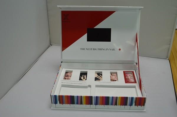 4.3 Inch 4G Promotional Video Brochure EU Paper Multi - Language For Trade Show