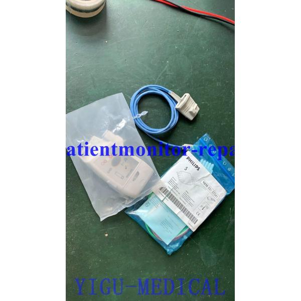 Accesorios del equipamiento médico de  de IntelliVue TRx+ y cables de ECG y puntas de prueba libres del oxígeno de la sangre