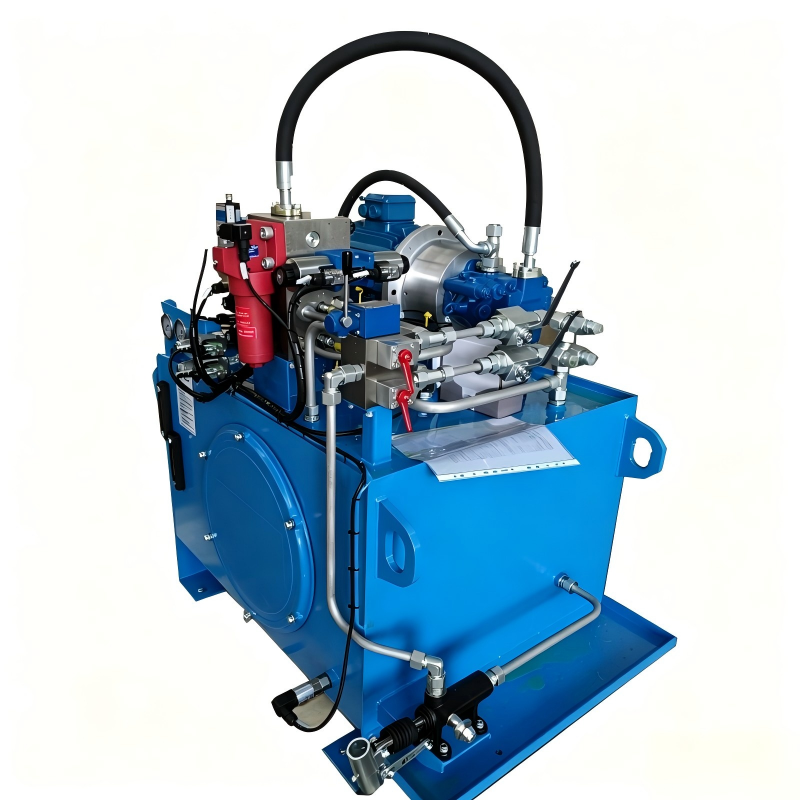 380V AC Industrial Hydraulic Power Unit, High Flow Hydraulic Power Pack for Automation Machines