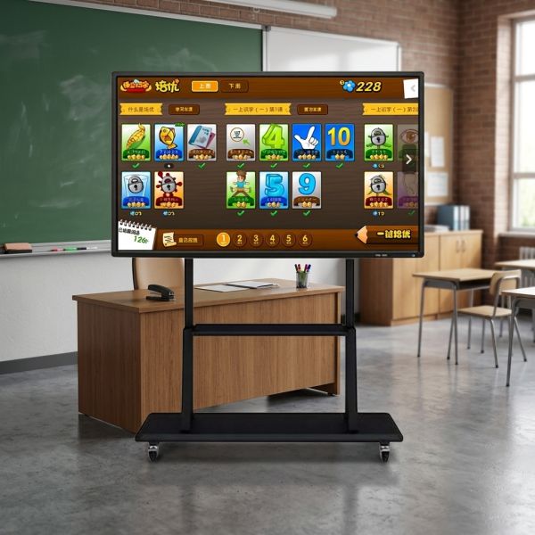 65 Interactive Flat Panel Touch Screen Smart Meeting Board Android Windows Dual OS All in One Conference Display OEM