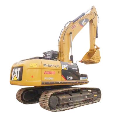 20000 KG 320d Excavadora 20 toneladas Gato hidráulico Excavadora usada 320d em boas condições