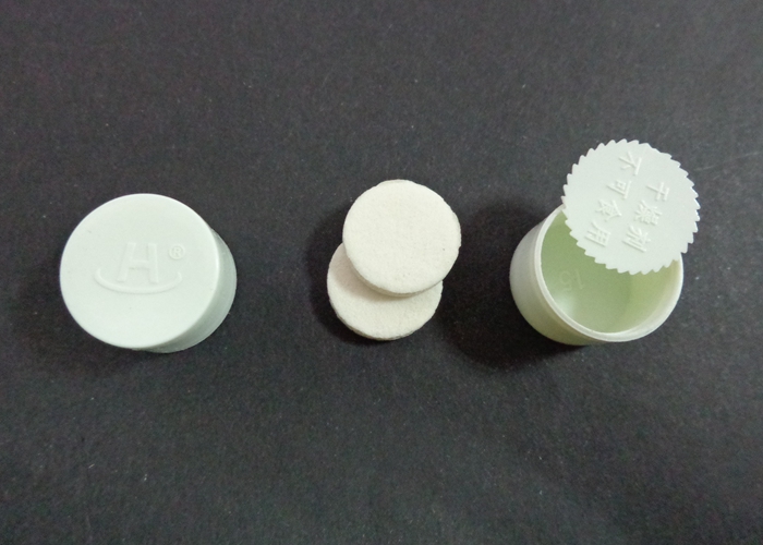 Natural PD1013 Food Safe Desiccant For Vacuum Packed Food With Cylindrical Plastic Canister