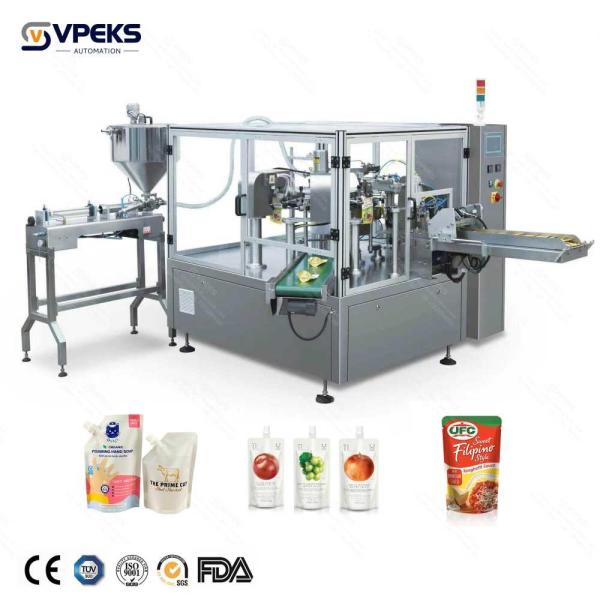 High Speed Automatic Liquid Paste Pouch Packing Machine