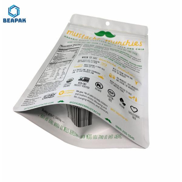 Moisture Proof Printed Stand Up Zipper Mylar Coffee Bags