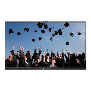 3840 x 2160 4K Interactive Flat Panel with 4mm Tempered Glass and Android Windows Dual OS