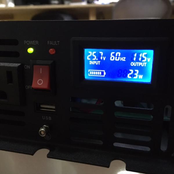 12V Volt 2000w Pure Sine Wave Power Inverter DC To AC 110V 220V