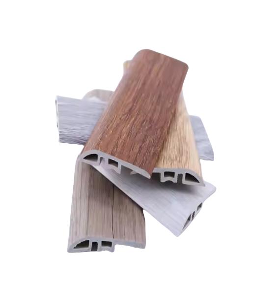 WPC / PVC Interior Skirting Line Indoor Decaration Baseboard Modern Design