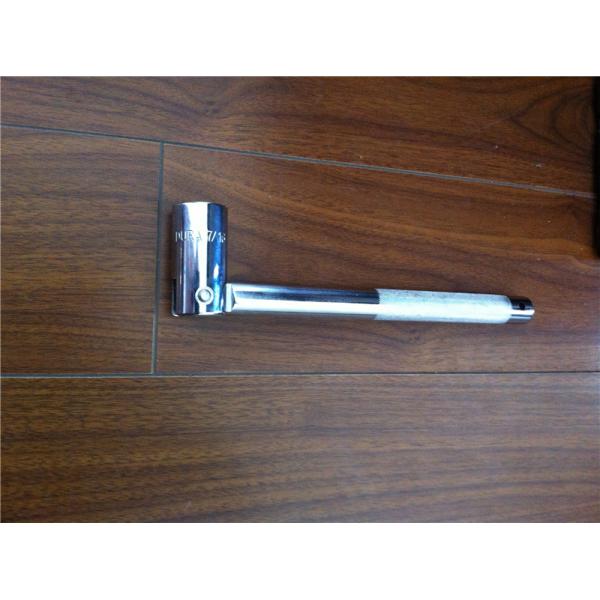 Heavy Duty Chrome Scaffold Spanner Tool , Double Sided Ratchet Scaffold Wrench