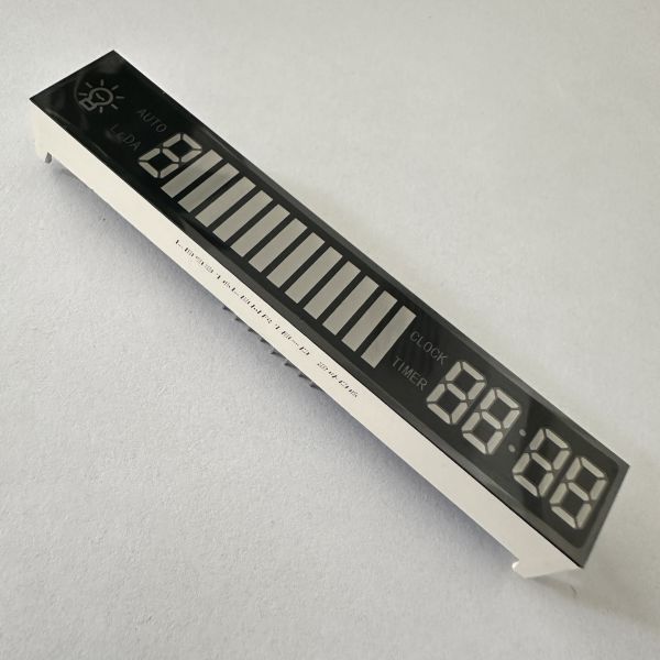 Ultra Bright 7 Segment LED Display with Common Anode and Long Lifetime for Temperature Control