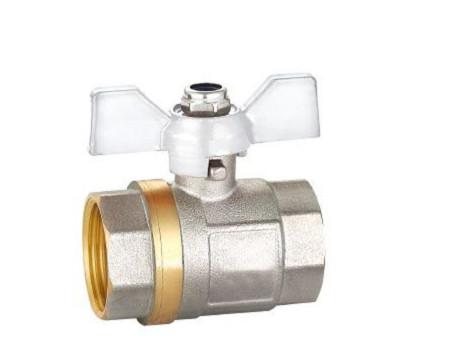 Full Bore Brass Ball Valve with DN15-DN25 By lever Operation