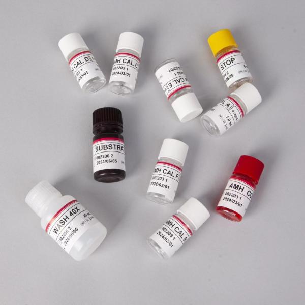 ELISA Detection Reagent Kit High Accuracy AMH Elisa Test Kit Hospital Use