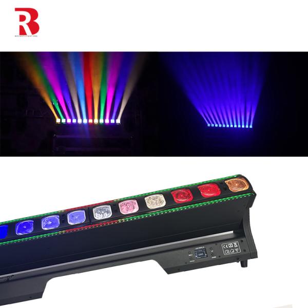 Светодиодный движущийся головной угол 12 штук 40 Вт RGBW LED Beeye Stage Light Equipment Professional