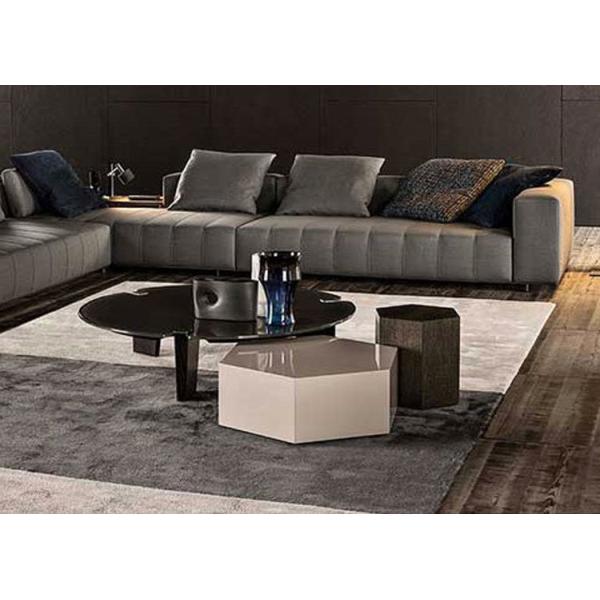 Комната мраморного верхнего журнального стола современная 0.6m шестиугольника 0.8m живущая