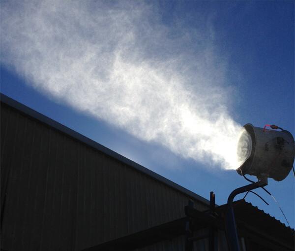 Industrial Misting Fans Water Spray Misting Fan For Dust Suppression In Coal Mineral
