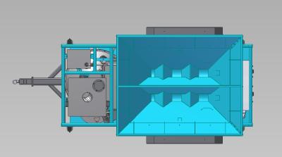 Building Mobile Concrete Batching Plant , Automatic Mobile Ready  Plant  on site