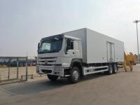 O caminhão 20t da caixa da japona de HOWO 6x4 refrigerou a caixa para o camionete